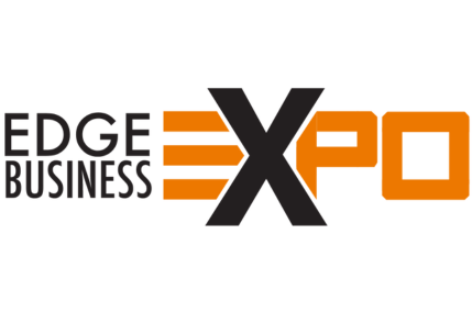 Edge Business Expo, text based logo. LM Creative is a trusted partner of the Edge Business Expo.